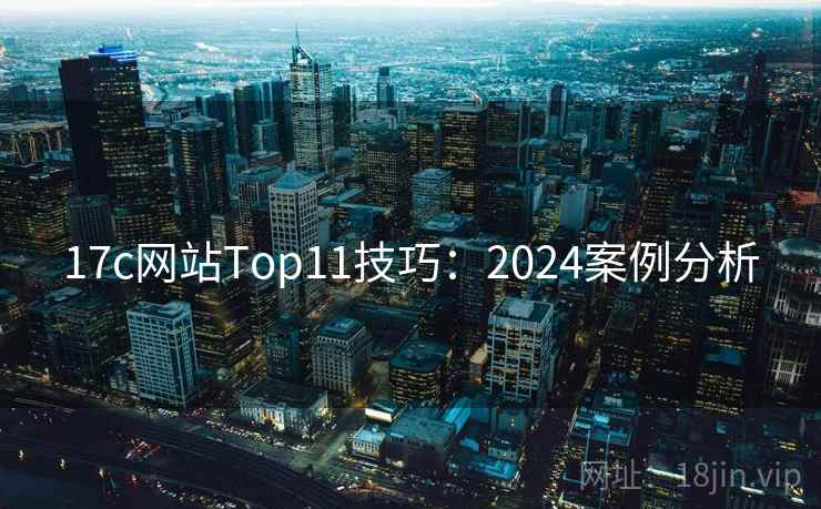 17c网站Top11技巧：2024案例分析